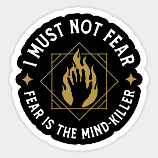 I must not fear Sticker